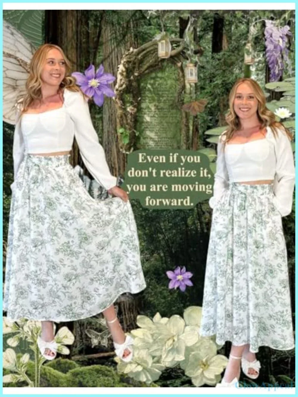 N/A floral maxi